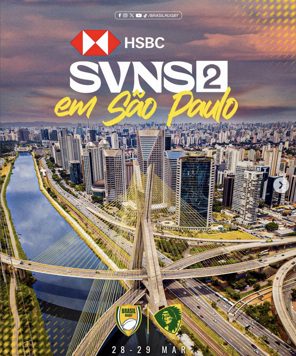 Montevideo y San Pablo serán parada del circuito de sevens