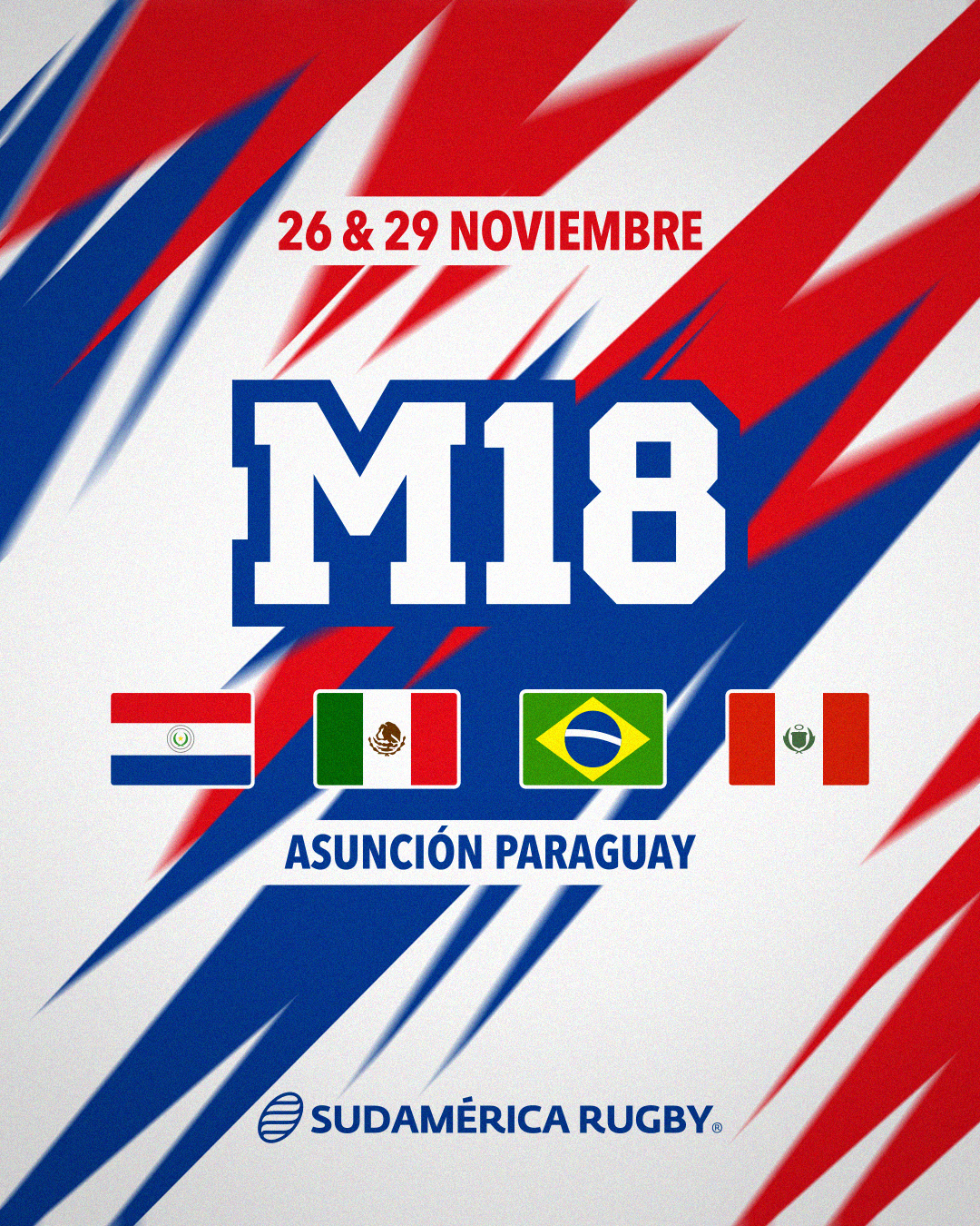 Paraguay recibirá el Sudamericano M18 Trophy 2025